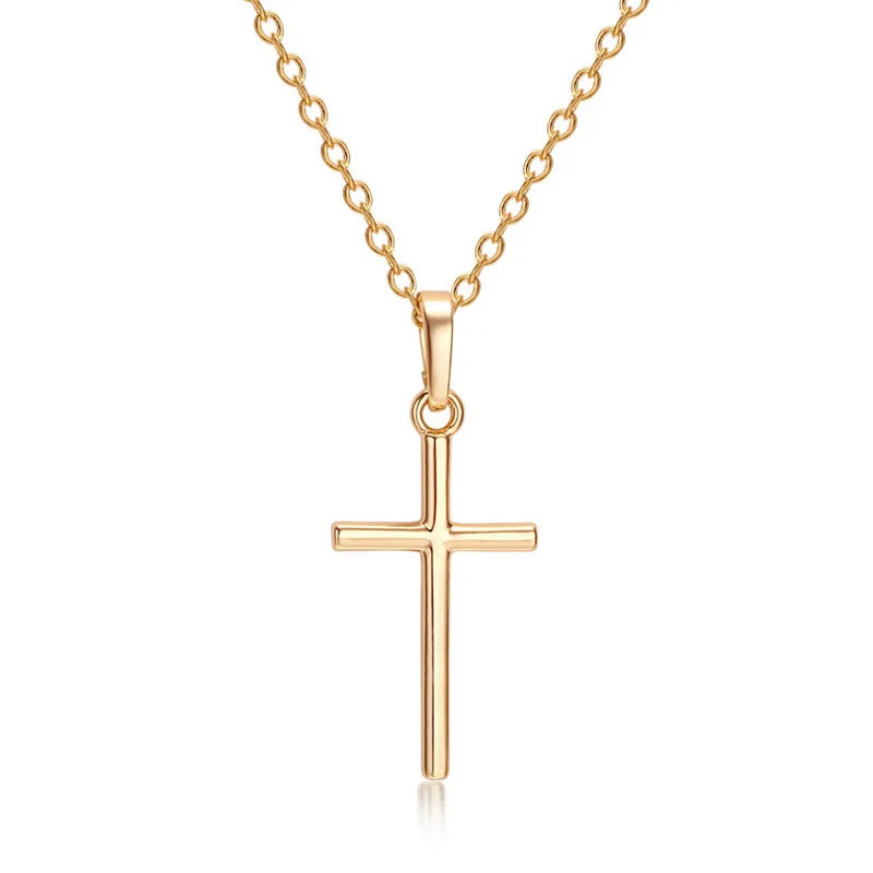 Rotatable Crown Rhinestone Cross Necklace Earrings Rings for Women