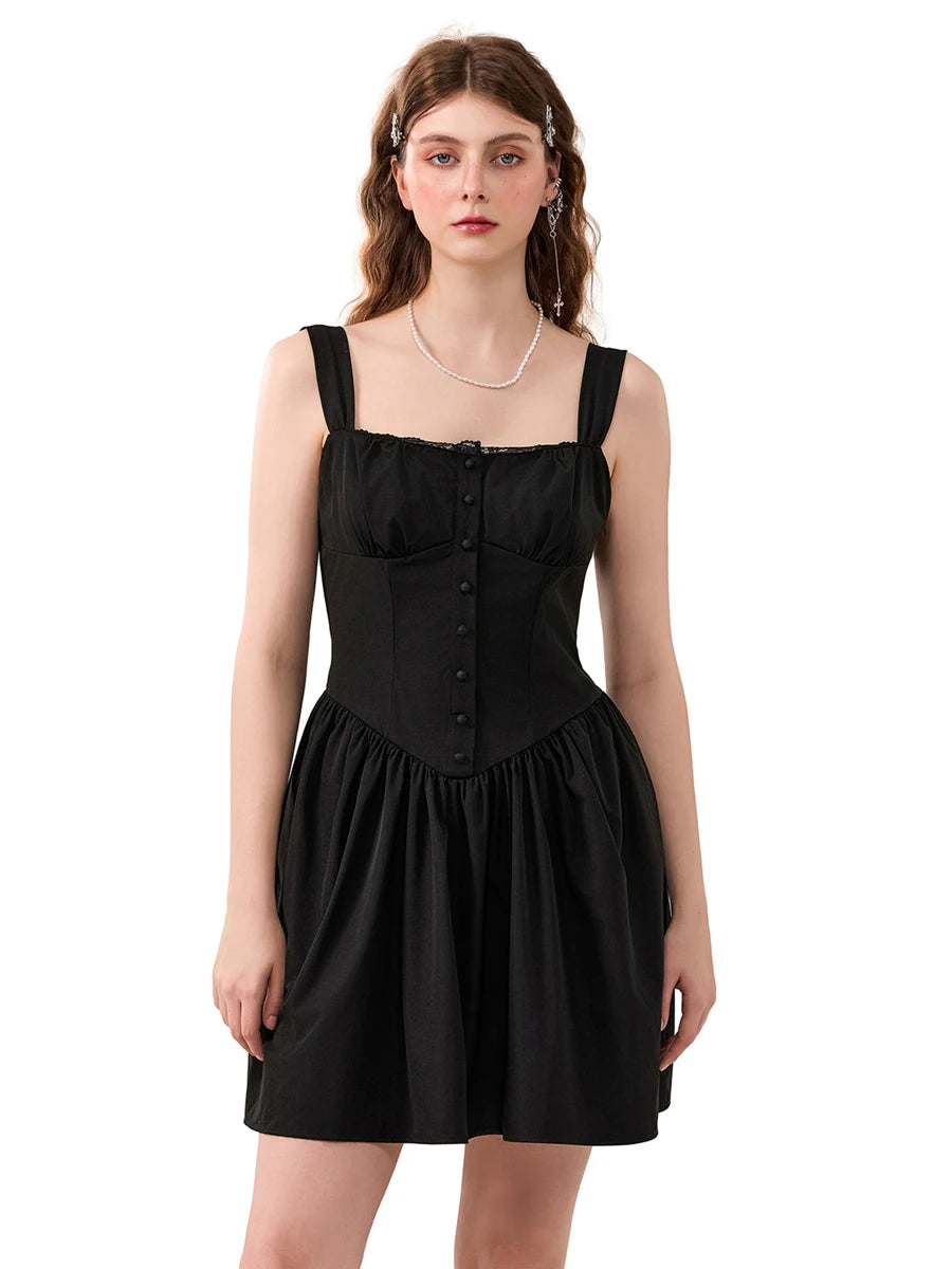 Women Sleeveless A-Line Dress