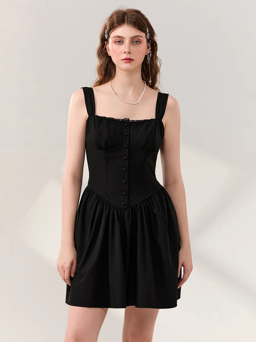 Women Sleeveless A-Line Dress