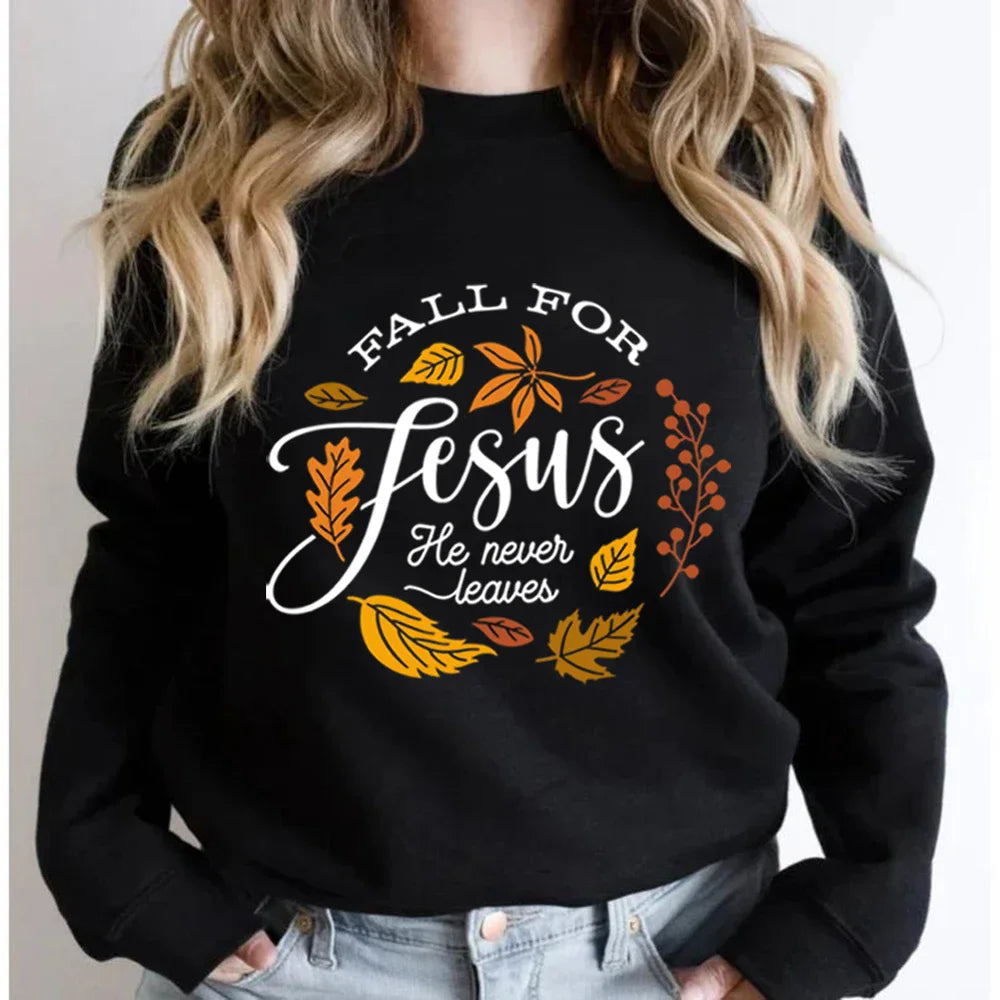Fall Unisex Love Jesus Vintage Sweatshirt