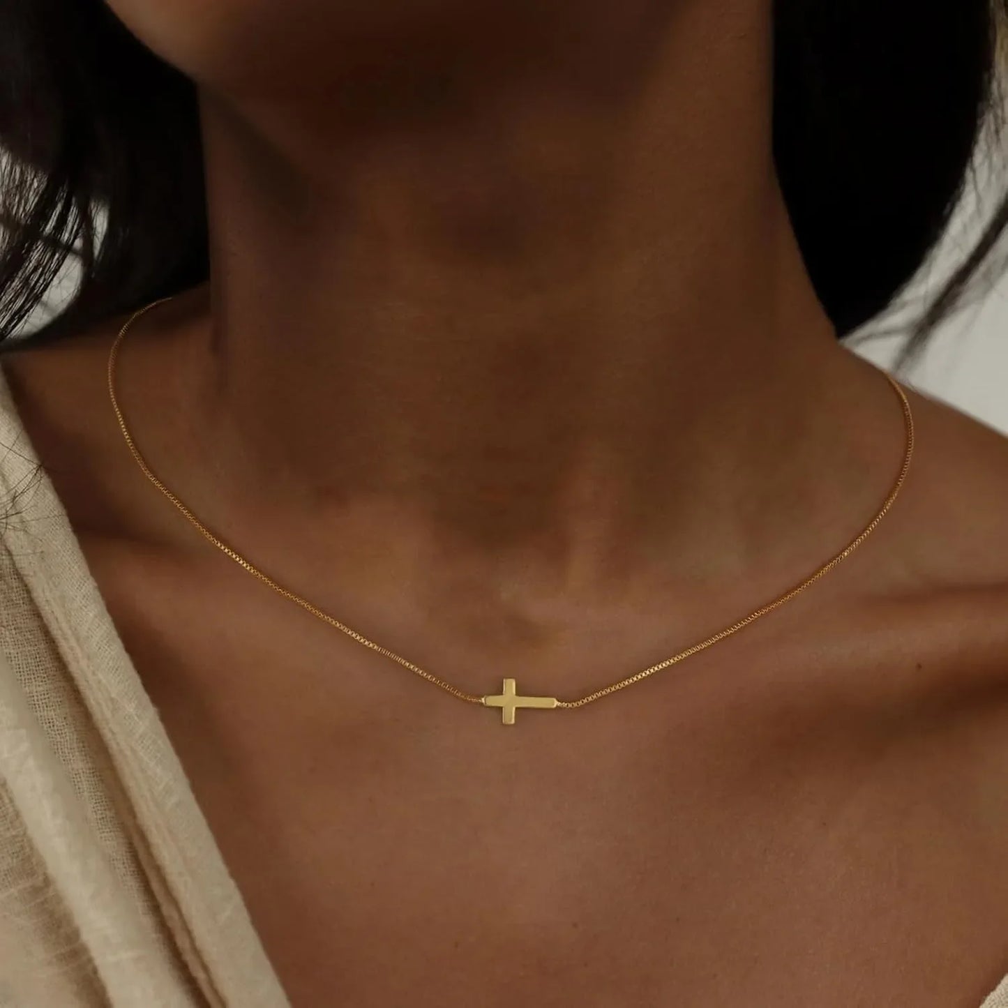Cross Necklace Modern