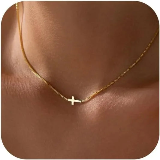 Cross Necklace Modern