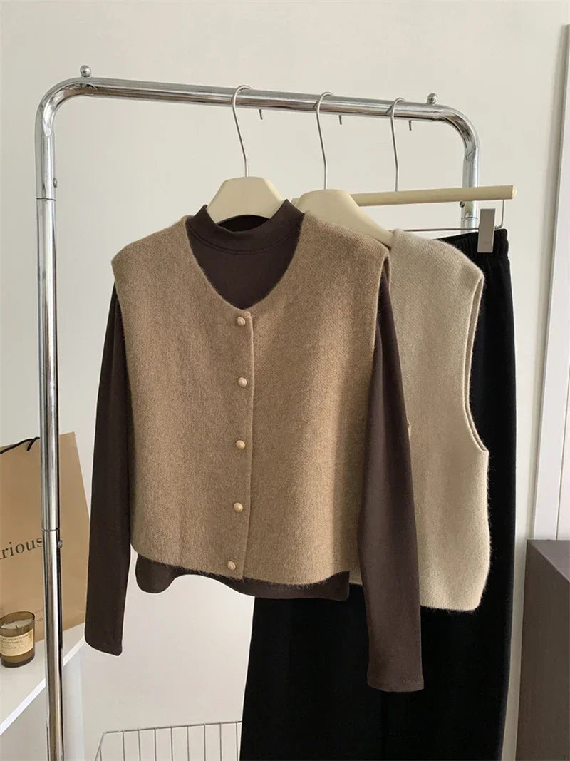 Soft Knitted vest for women
