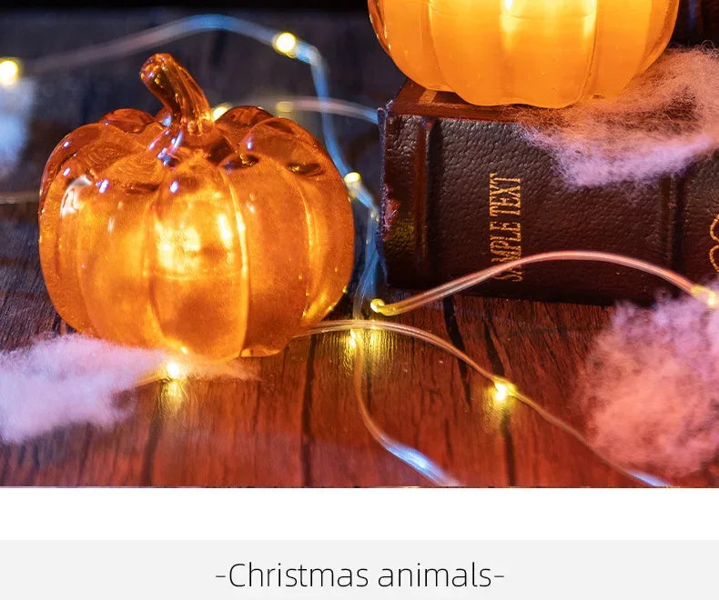 LED Glowing Pumpkins
