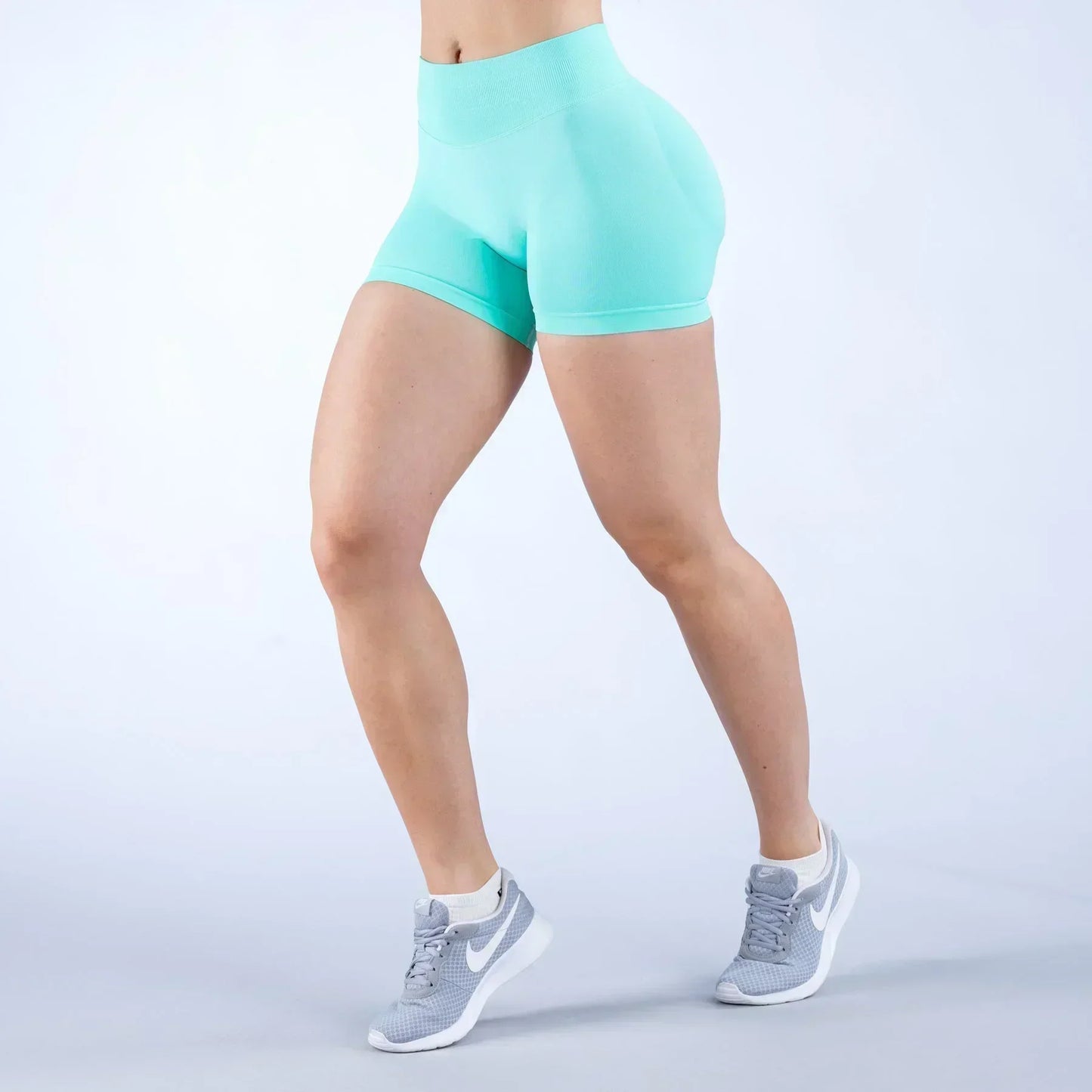 High Waisted Yoga Shorts