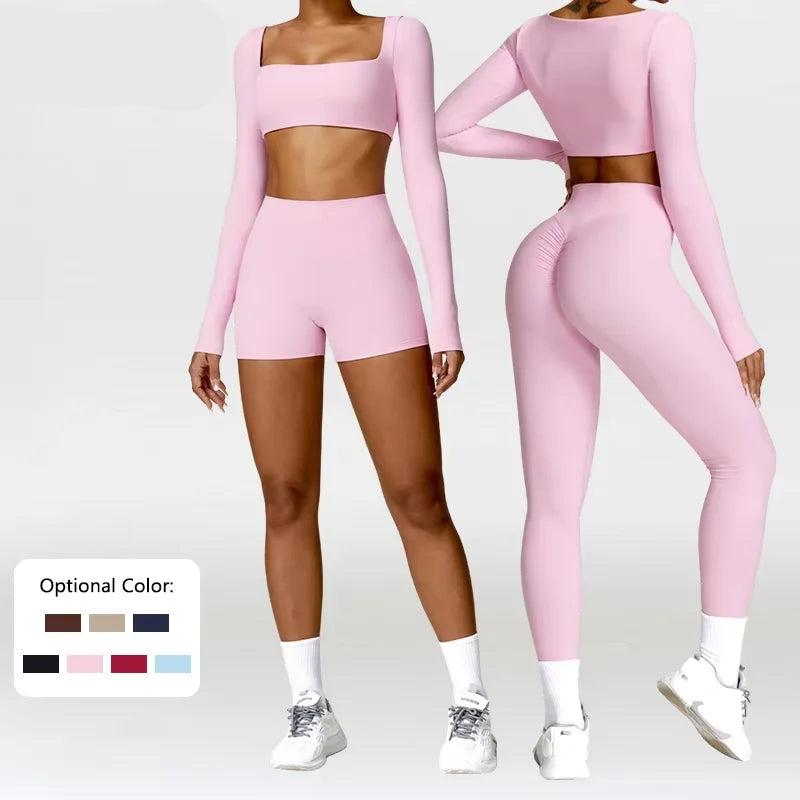 2PCS Yoga Suit Sports Set