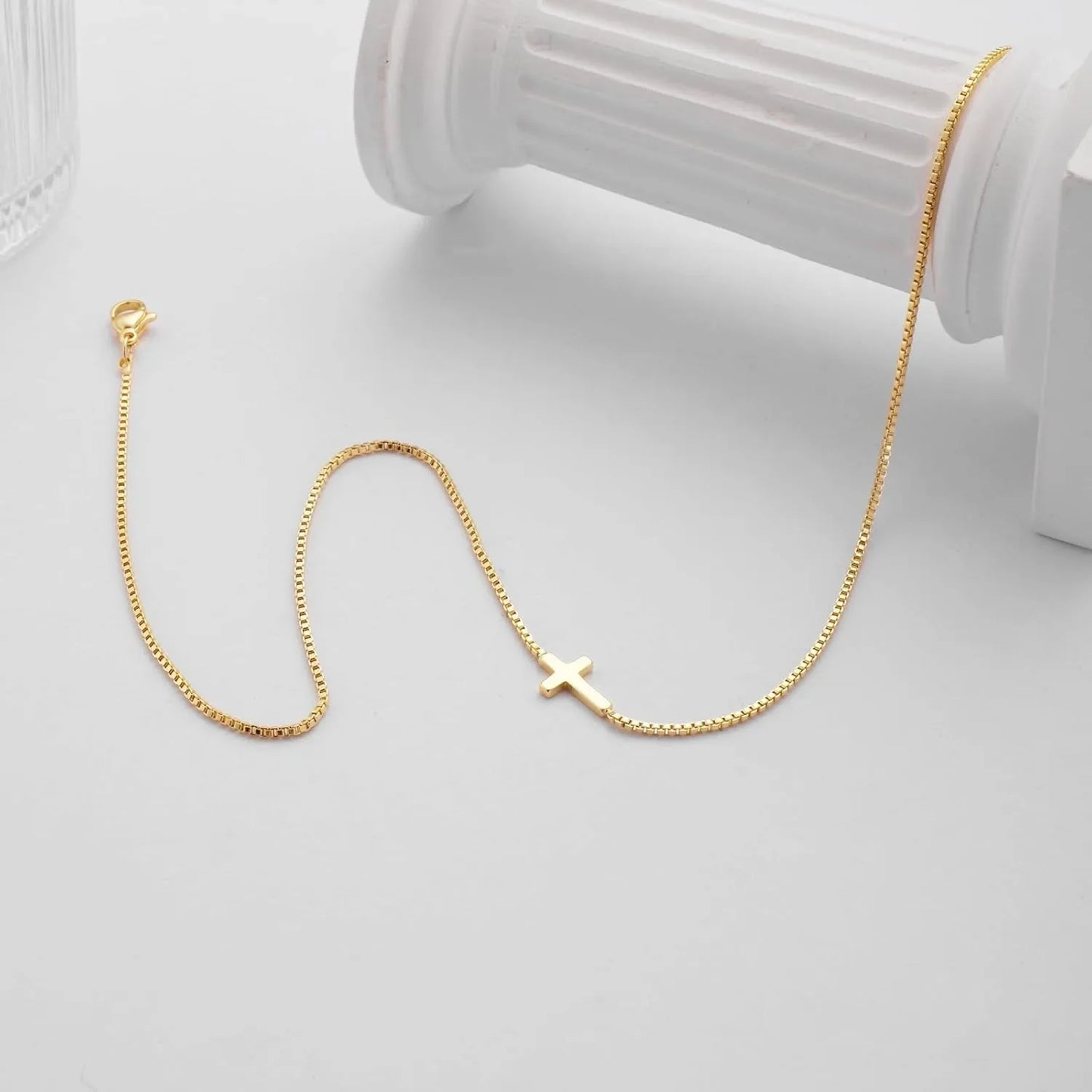 Cross Necklace Modern