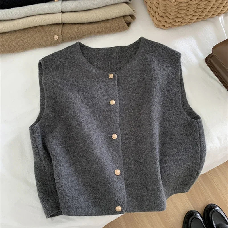 Soft Knitted vest for women