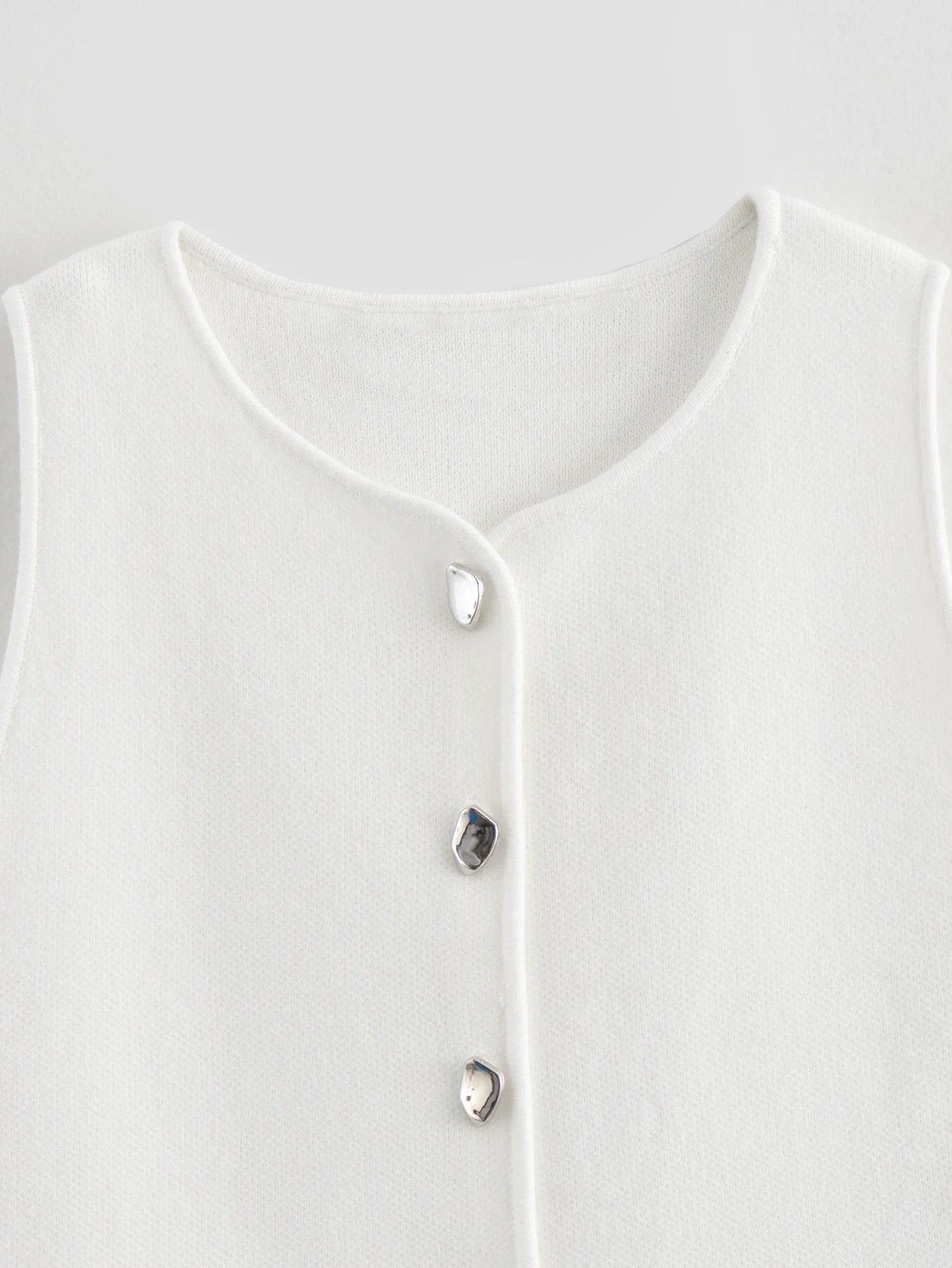 Knit Sleeveless Vest