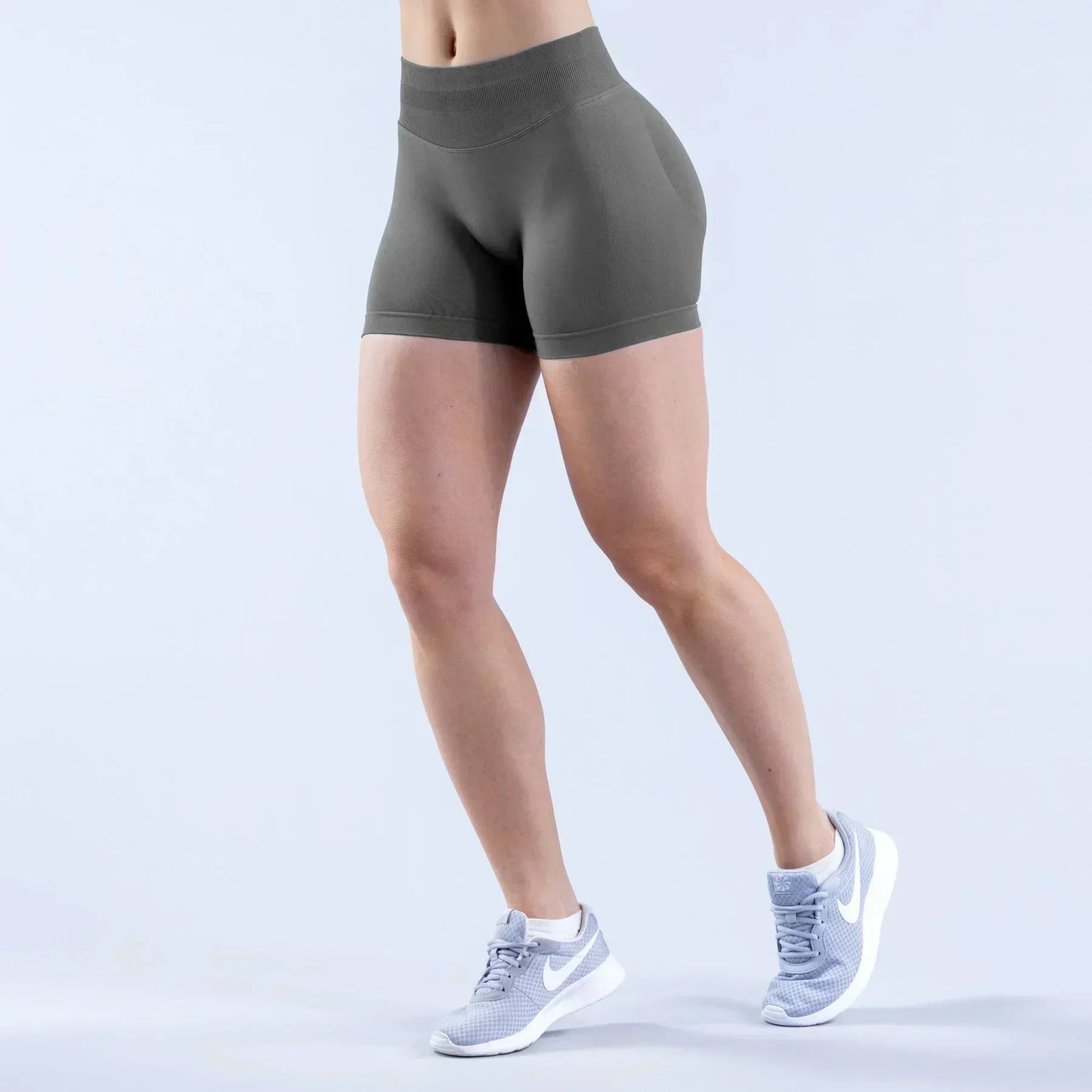 High Waisted Yoga Shorts