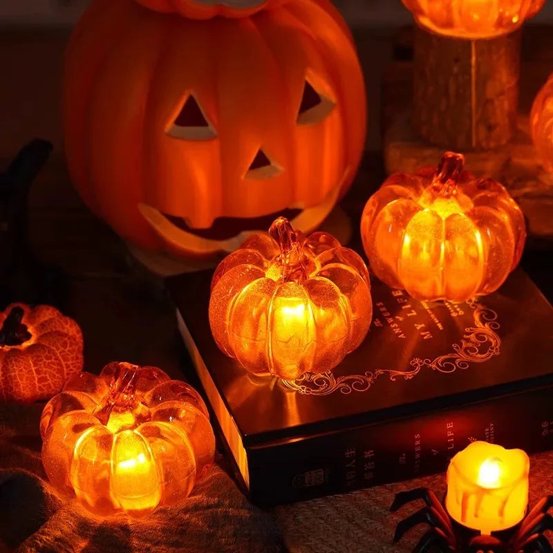 LED Glowing Pumpkins