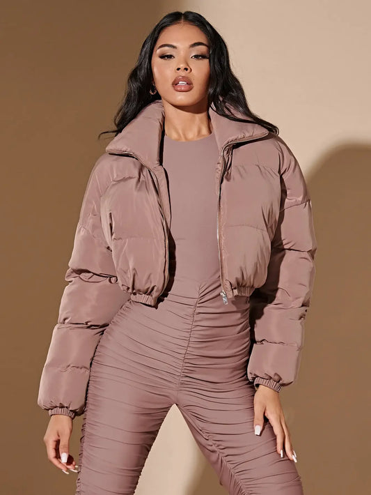 American short women winter coat
