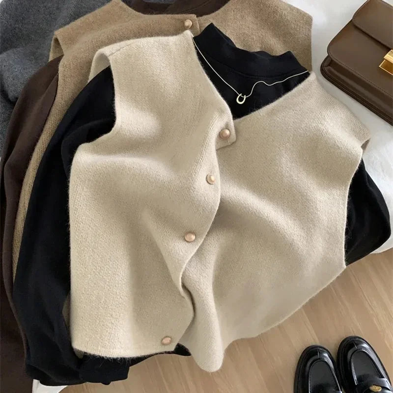 Soft Knitted vest for women