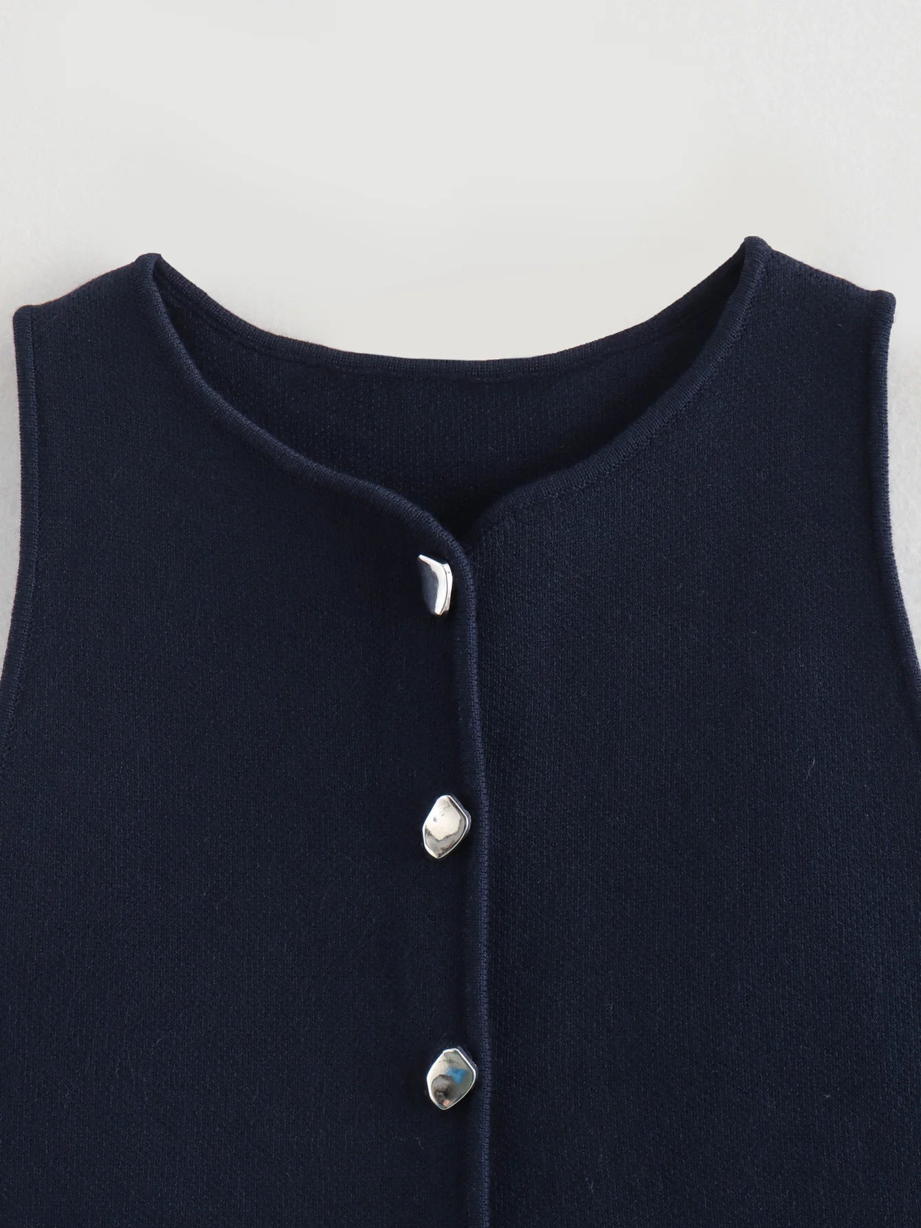Knit Sleeveless Vest