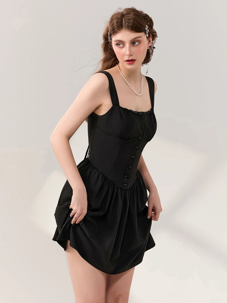 Women Sleeveless A-Line Dress