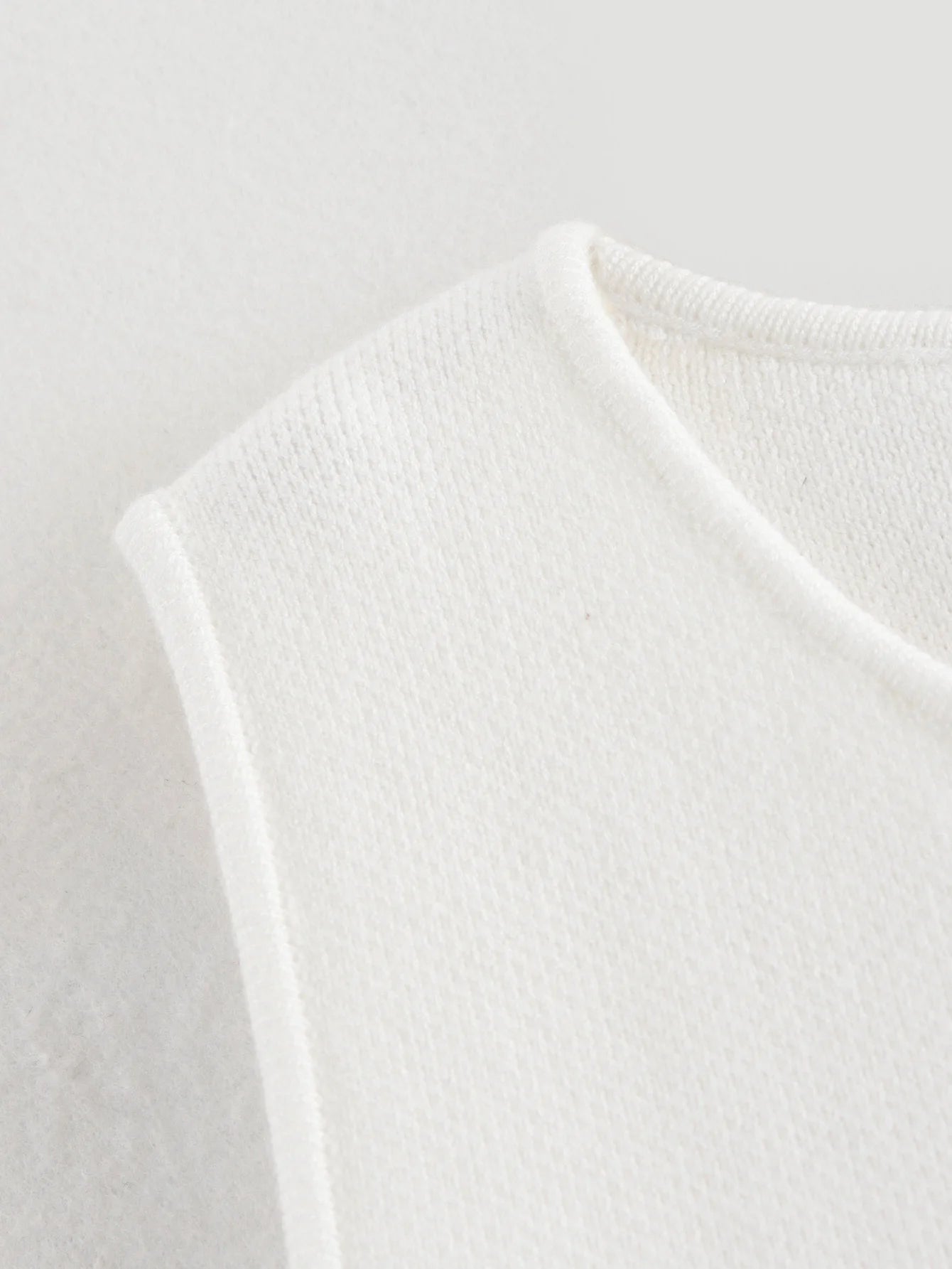 Knit Sleeveless Vest