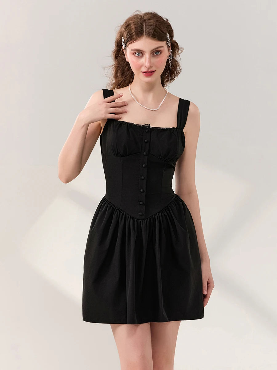 Women Sleeveless A-Line Dress