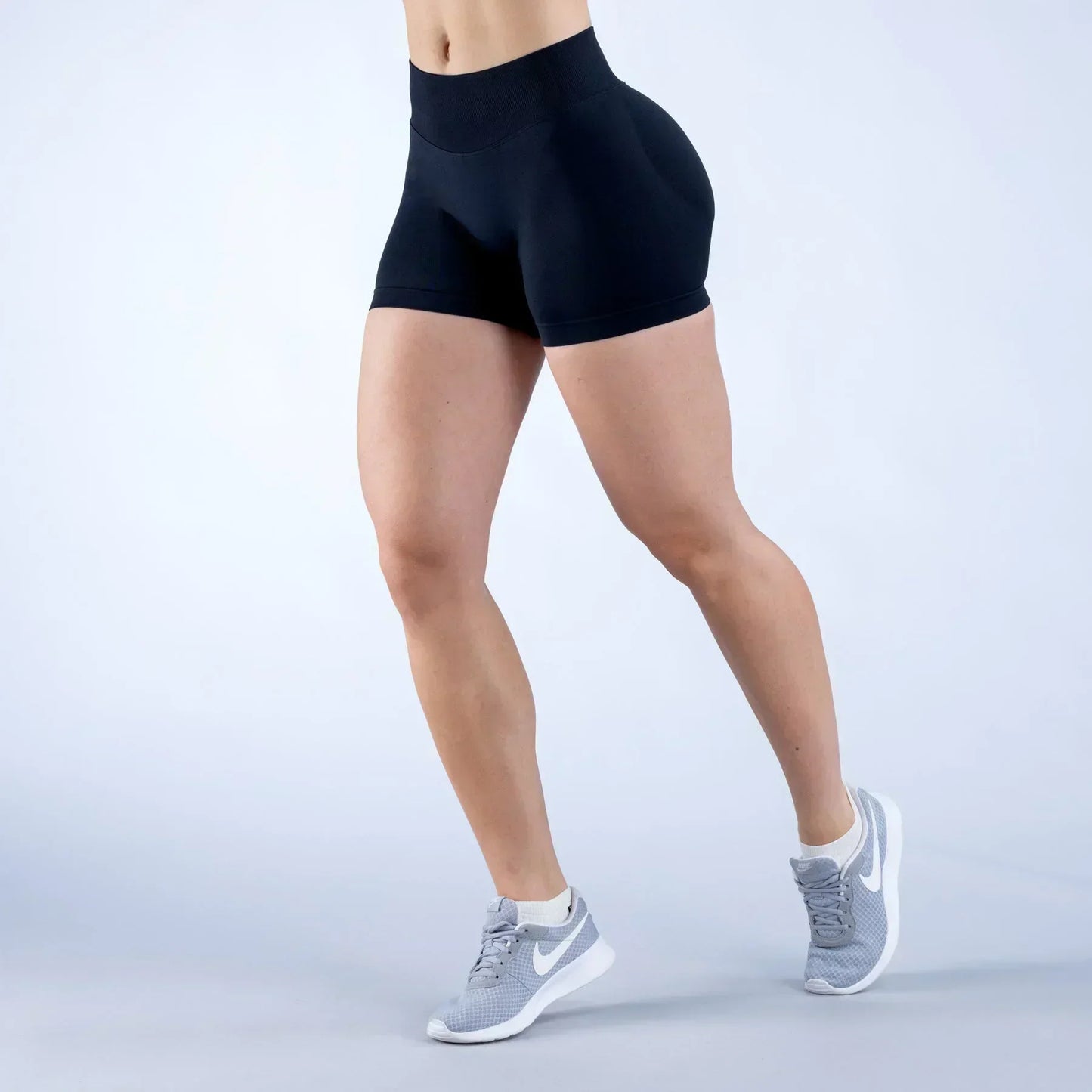 High Waisted Yoga Shorts