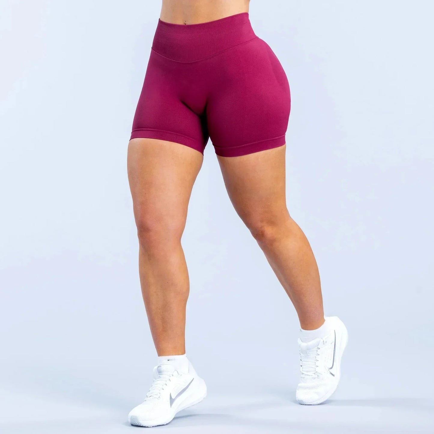 High Waisted Yoga Shorts