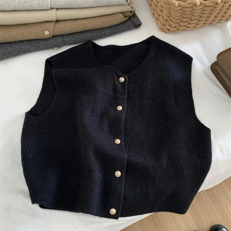 Soft Knitted vest for women