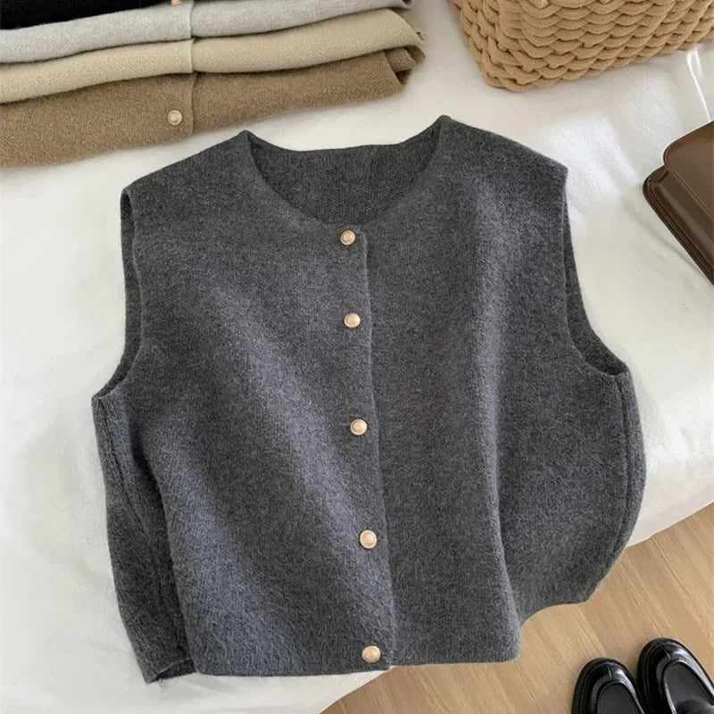 Soft Knitted vest for women